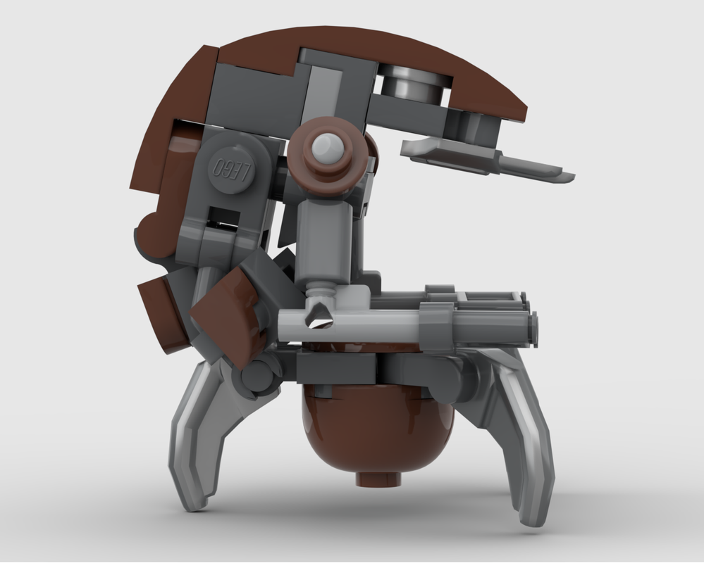 LEGO MOC-240649 Droideka (Destroyer Droid) - Minifig Scale by Federal ...