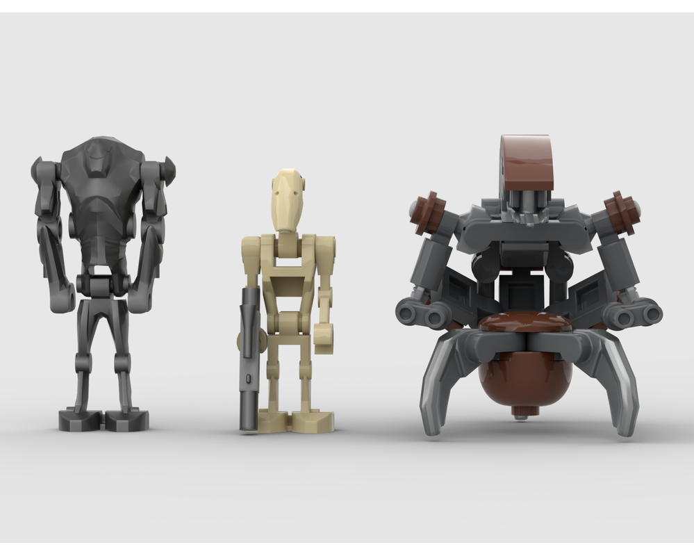 LEGO MOC-240649 Droideka (Destroyer Droid) - Minifig Scale by Federal ...