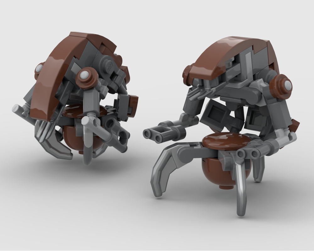 LEGO MOC-240649 Droideka (Destroyer Droid) - Minifig Scale by Federal ...