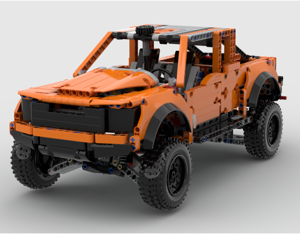 LEGO MOC-240668 Vortex Raptor Pickup - MOC by ByHafizh | Rebrickable ...