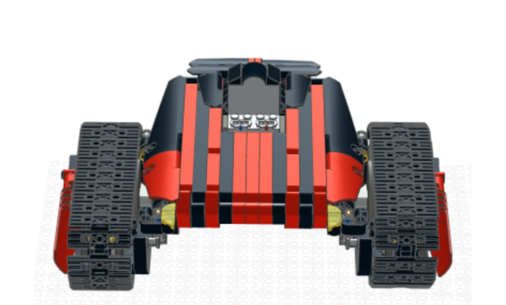 LEGO MOC-240721 Remote controlled LEGO Technic tank/tracked vehicle by ...