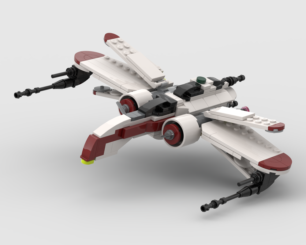 LEGO MOC-240733 Mini (midi) ARC-170 by ao-ka | Rebrickable - Build