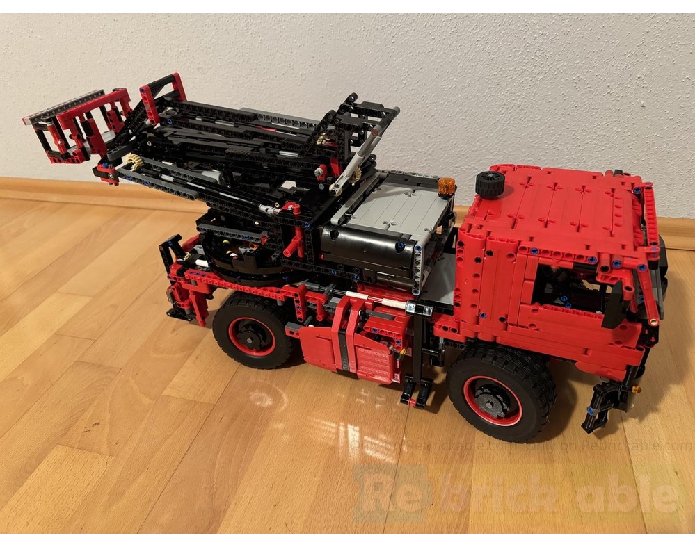 LEGO MOC-240744 Mobile Articulated Boom Lift 2.0 (42082 Alternate) by ...