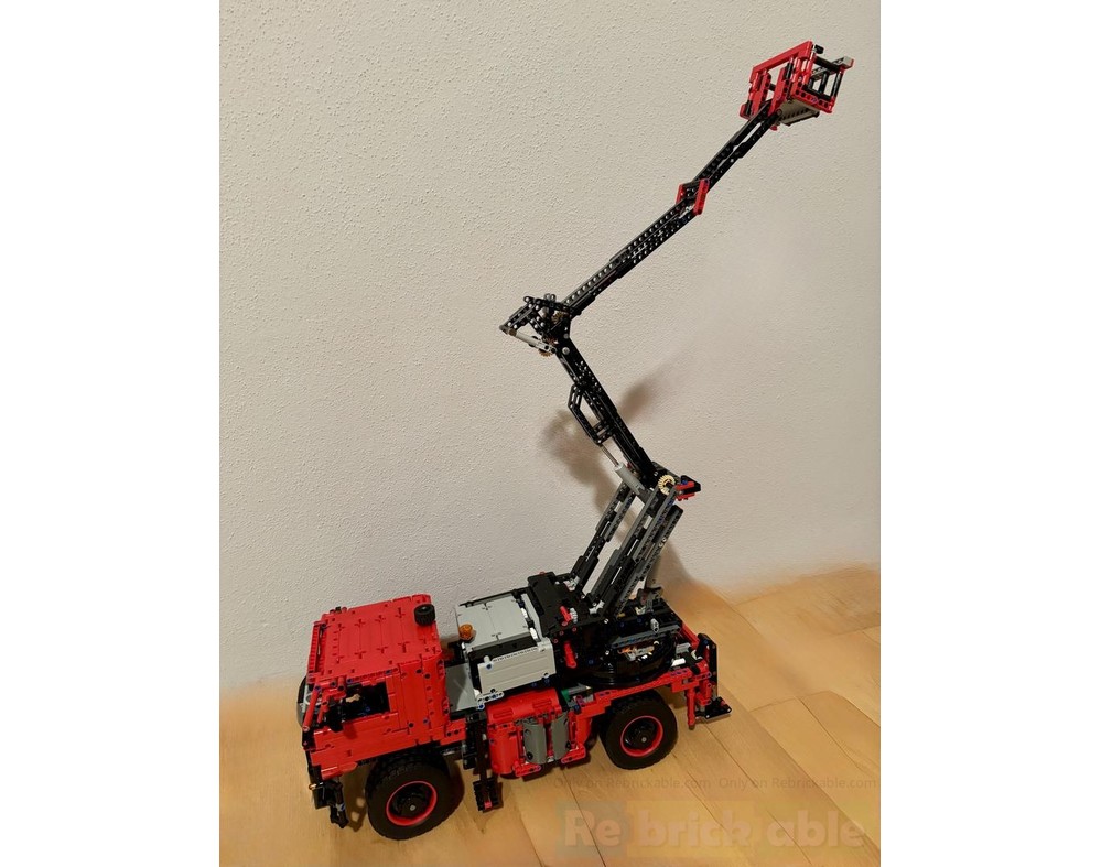 LEGO MOC-240744 Mobile Articulated Boom Lift 2.0 (42082 Alternate) by ...