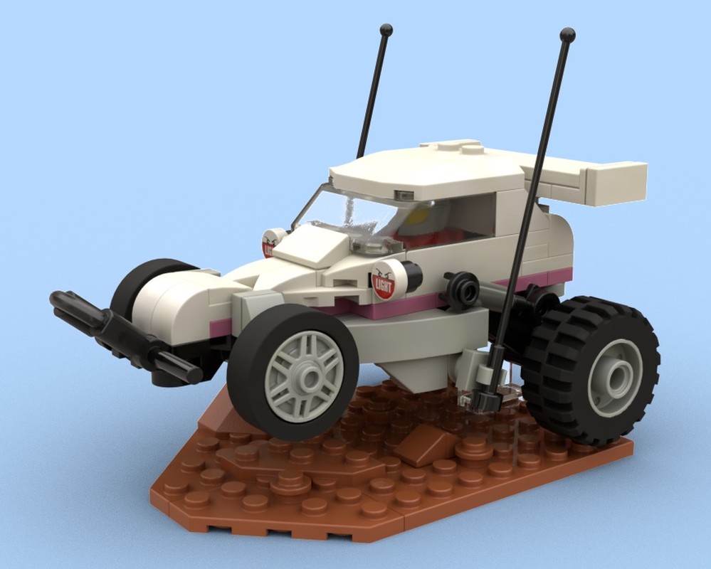 LEGO MOC Chibi RC Racer by RustyRunt | Rebrickable - Build with LEGO