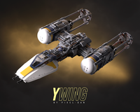 PiXEL-DANs BTL-A4 YWING VERSION 2 // 75172 - Modification // UCS Style // MINIFIG SCALE