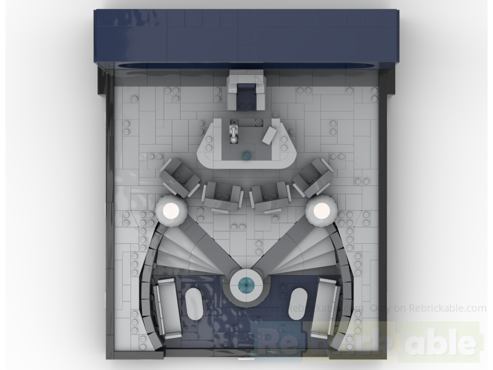 LEGO MOC-240851 Chancellor Valorum's office diorama by Ewok ...