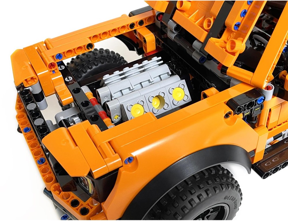 LEGO MOC-240890 42126 Ford F-150 Raptor RC MOD for Powered Up & BuWizz ...