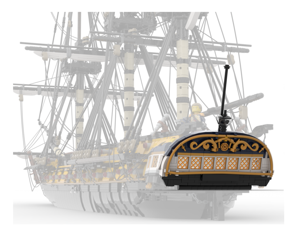 LEGO MOC-240920 Euryalus Alternate Stern Modification by boeing_787_8 ...