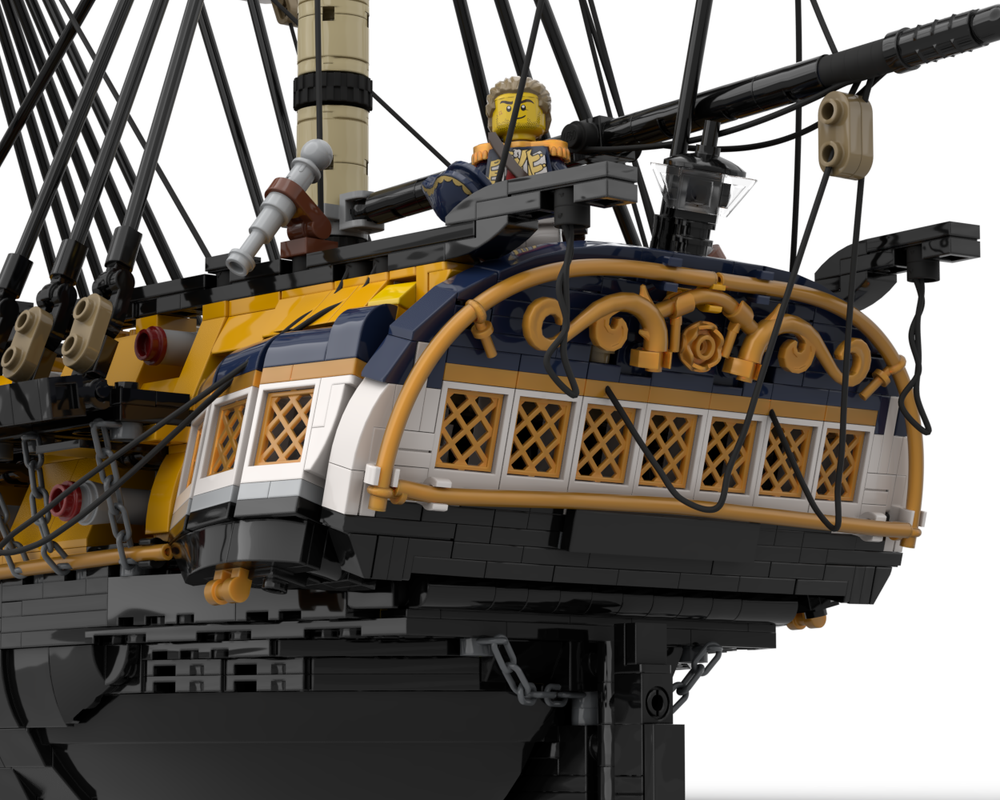 LEGO MOC-240920 Euryalus Alternate Stern Modification by boeing_787_8 ...