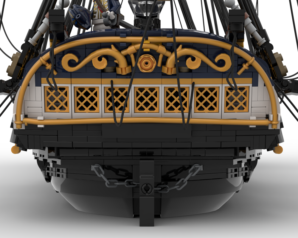 LEGO MOC-240920 Euryalus Alternate Stern Modification by boeing_787_8 ...