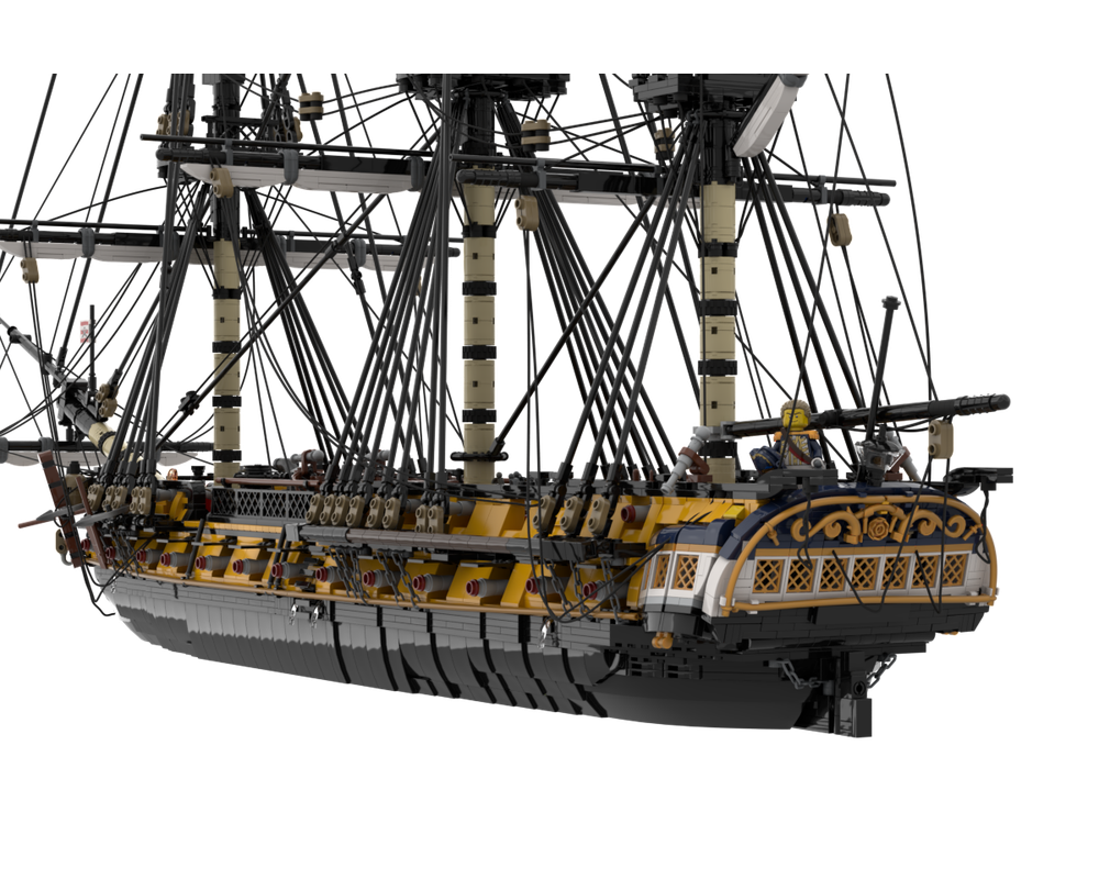 LEGO MOC-240920 Euryalus Alternate Stern Modification by boeing_787_8 ...