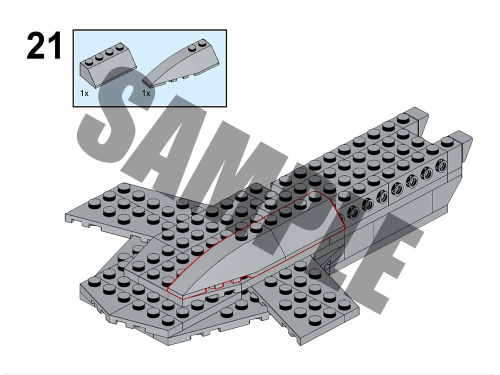 LEGO MOC Ambassador Class Starship - Star Trek The Next Generation