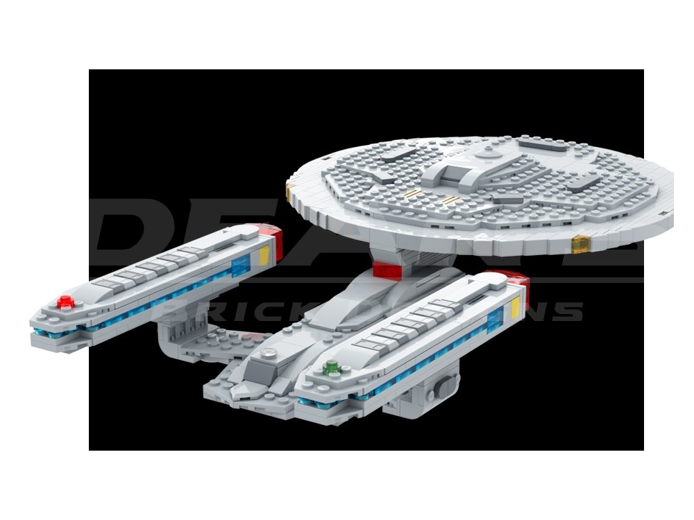 LEGO MOC-240929 Ambassador Class Starship - Star Trek The Next ...