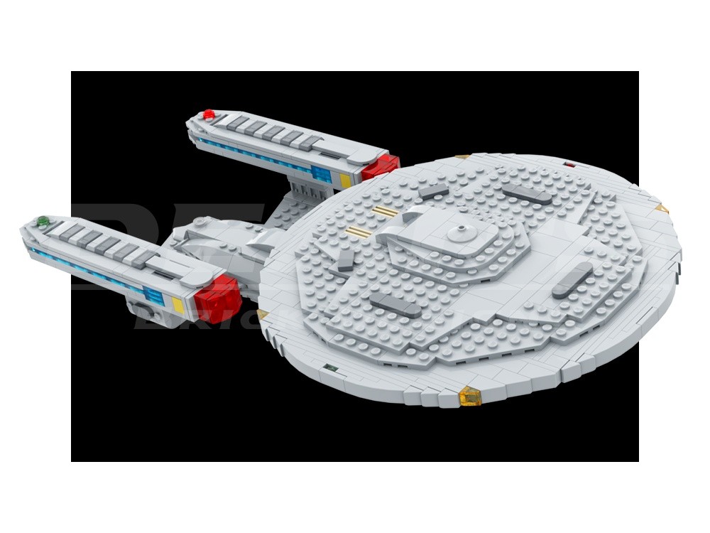LEGO MOC-240929 Ambassador Class Starship - Star Trek The Next ...