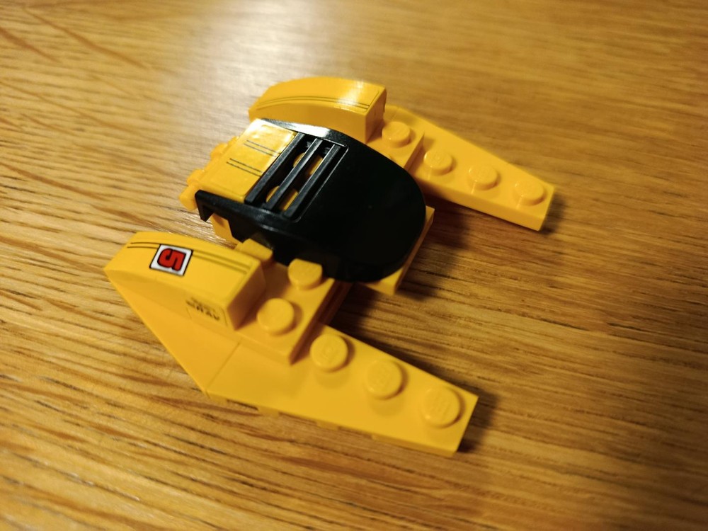 LEGO MOC-240936 8122 Interceptor by thekitchenscientist | Rebrickable ...
