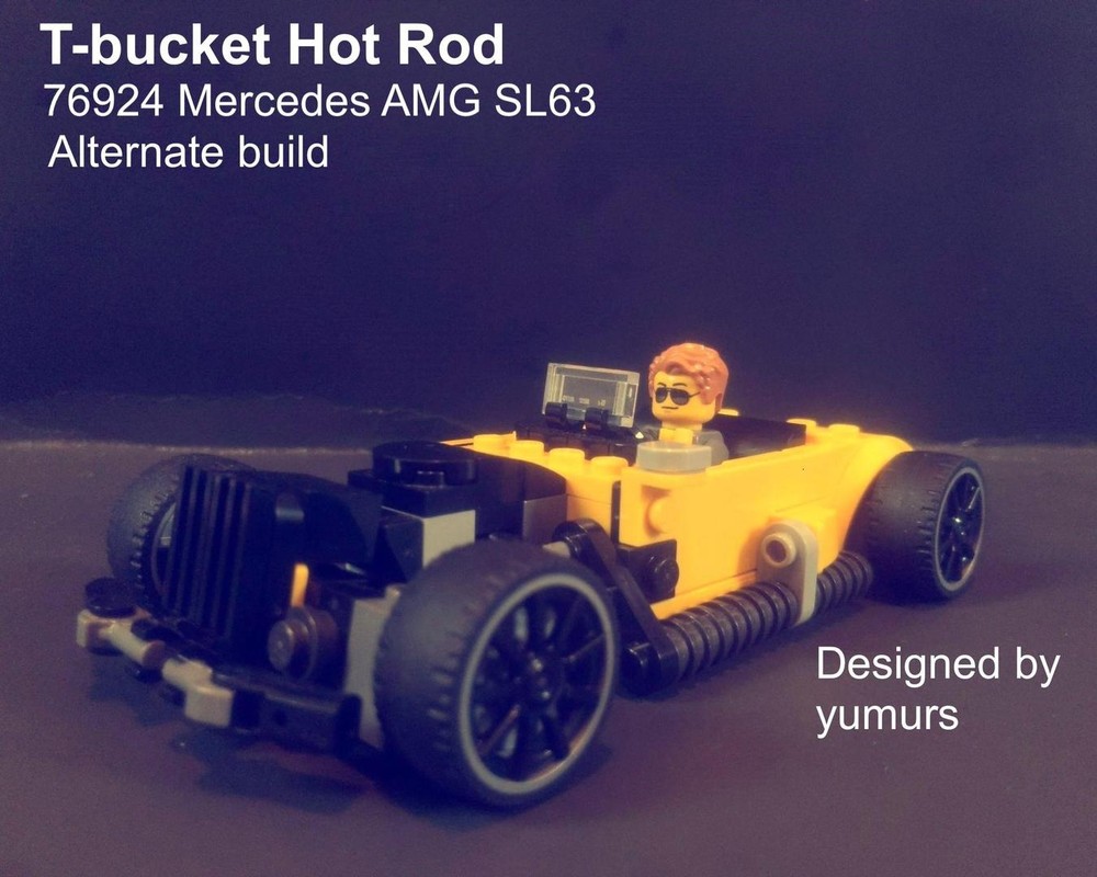 たまる LEGO MOC 76924 T-Bucket Hot Rod by yumurs | Rebrickable - Build