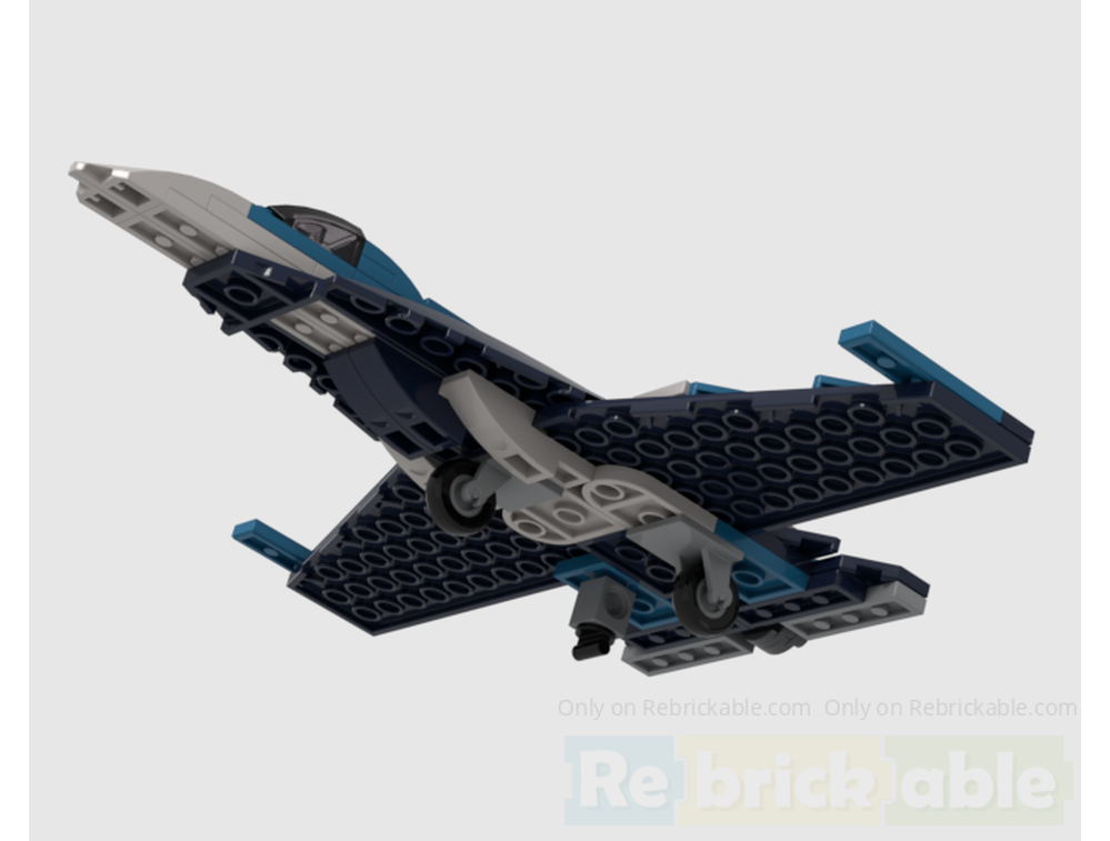 LEGO MOC-240964 31160 F-16 Fighting Falcon by Revenge_Of_The_Brick ...