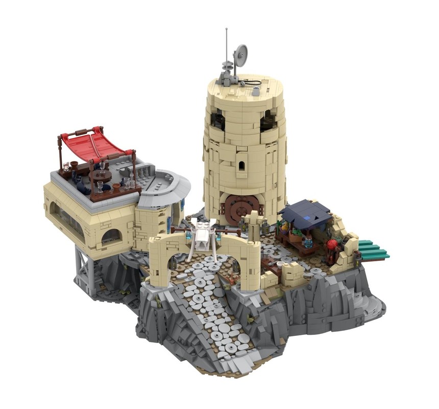 LEGO MOC-240978 Outer Rim Outpost by BaufmanBricks | Rebrickable ...