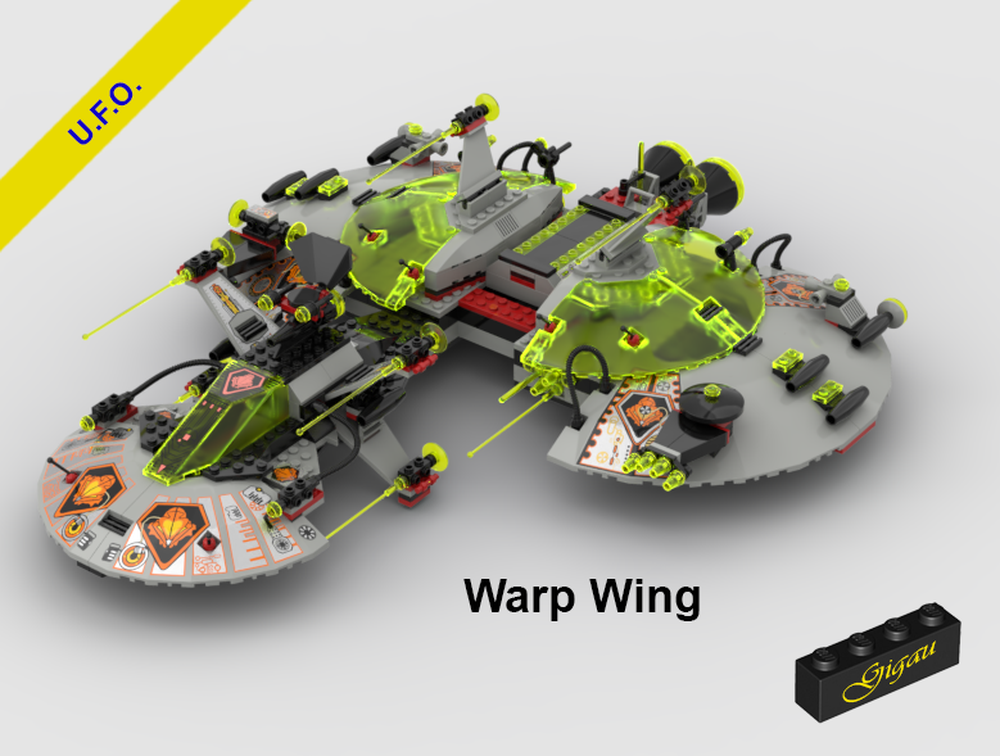LEGO MOC-240980 Warp Wing by gigau | Rebrickable - Build with LEGO