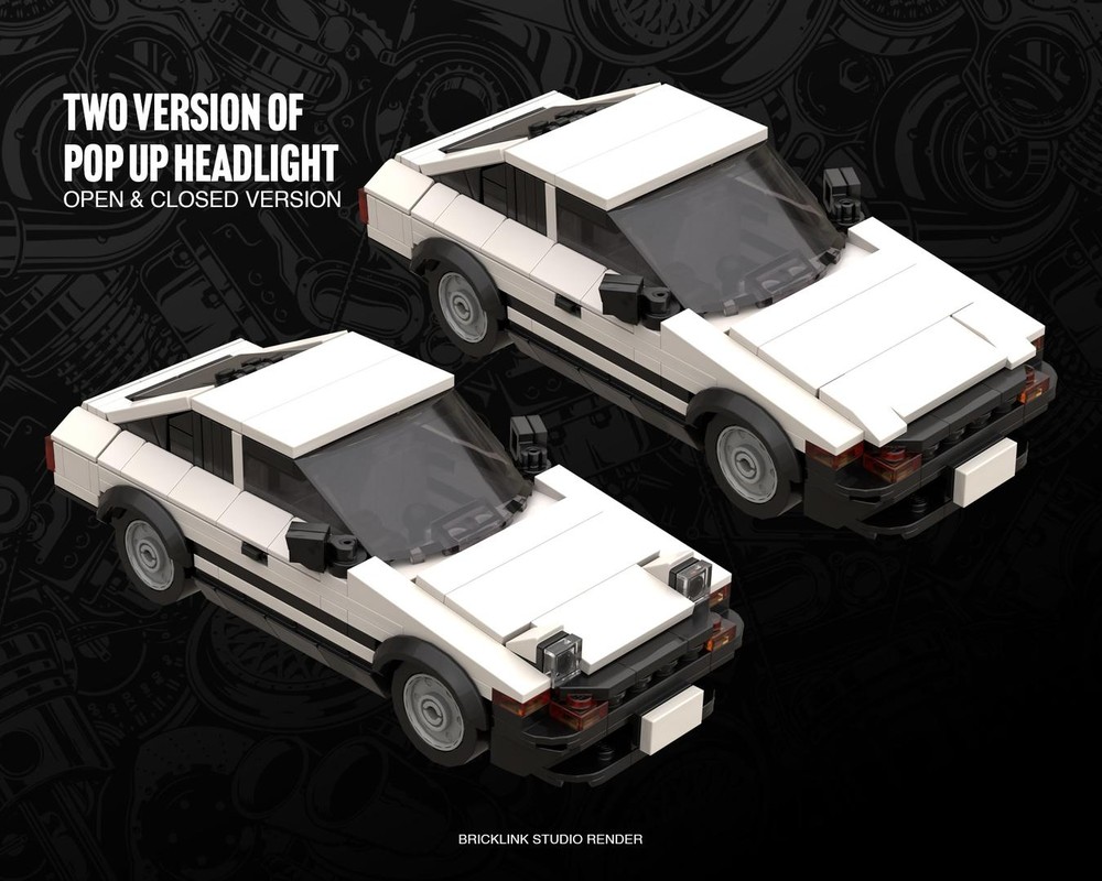 LEGO MOC-241024 TOYOTA COROLLA AE86 TRUENO (1983) - SPEED