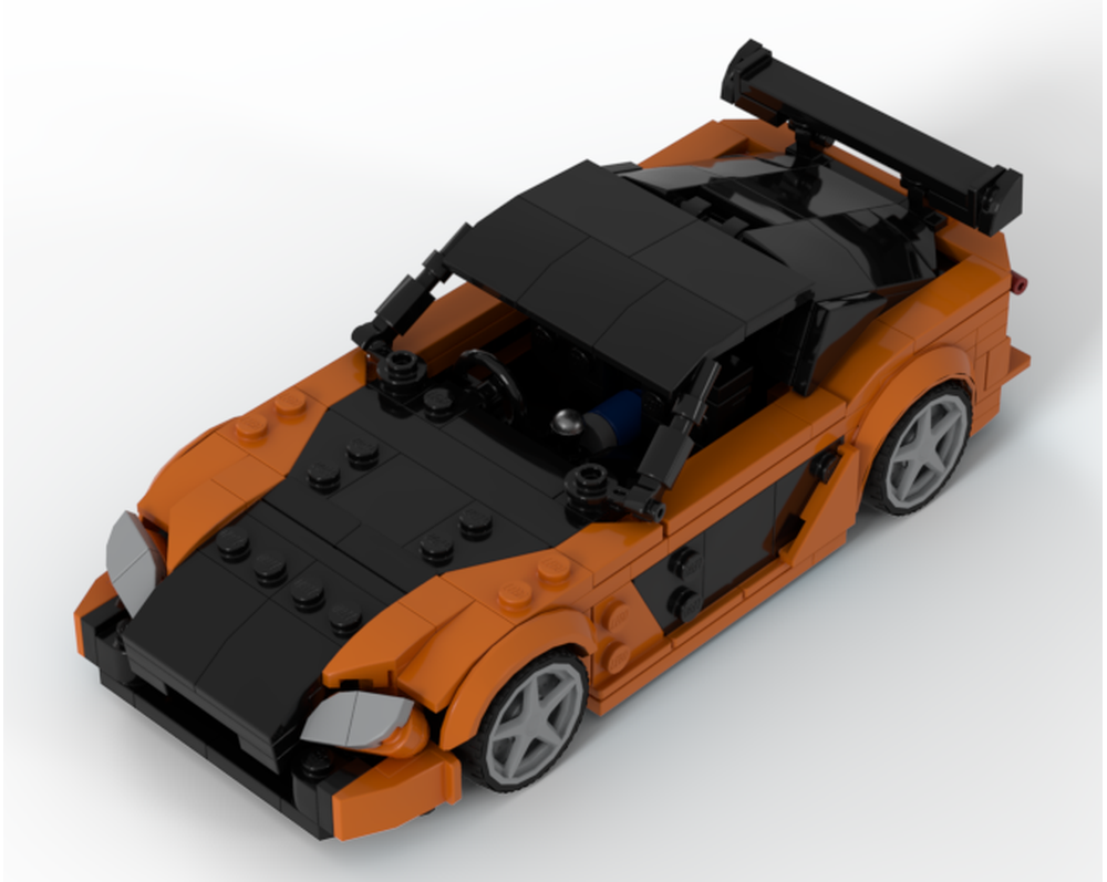 LEGO MOC Han s Mazda RX-7 from Fast & Furious by Highpeakbrick