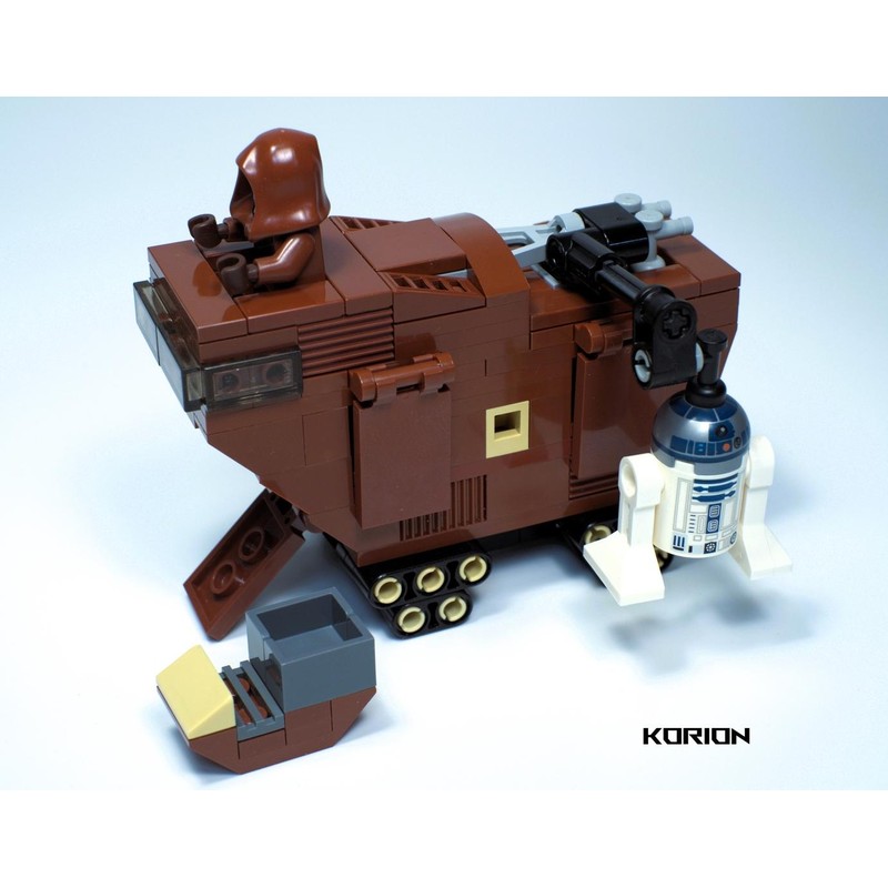 LEGO MOC-241066 Microfighter style Sandcrawler by Korion | Rebrickable ...