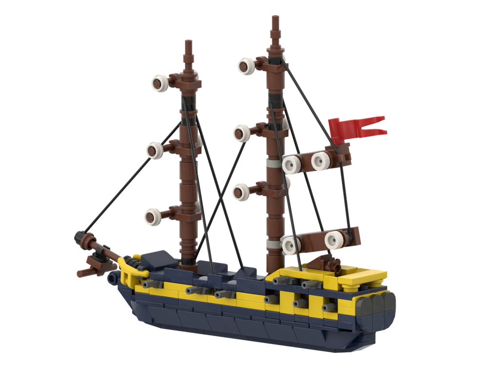 LEGO MOC-241069 HMS Interceptor – Fabric Sails Edition by Sparrow11 ...