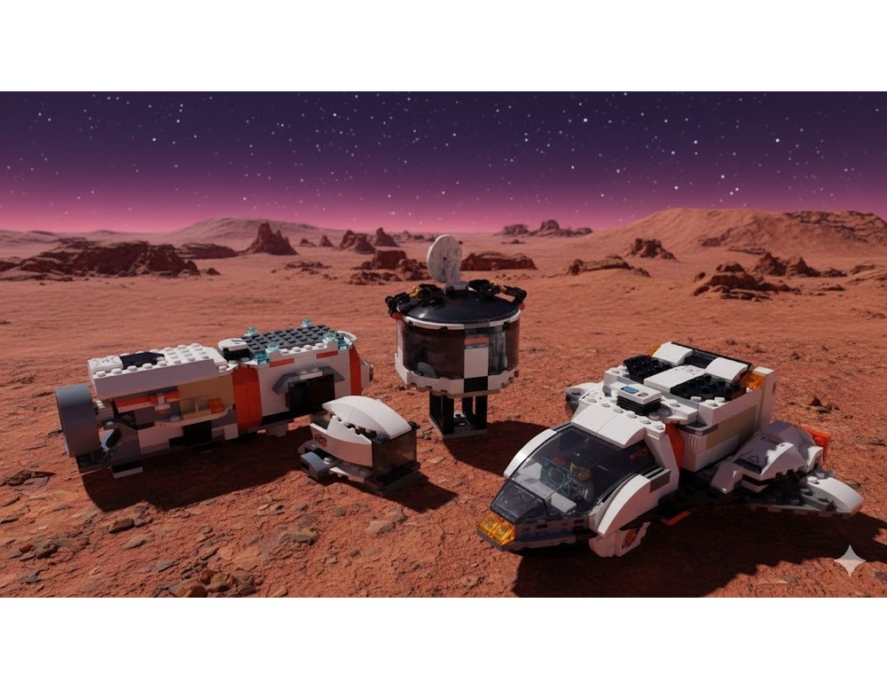 LEGO MOC-241096 (60446) Galactic Transit Spaceport by Sincress ...