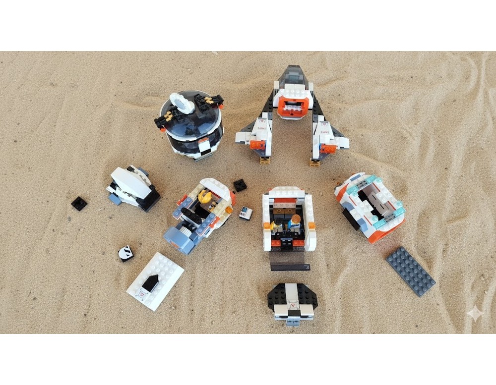 LEGO MOC-241096 (60446) Galactic Transit Spaceport by Sincress ...