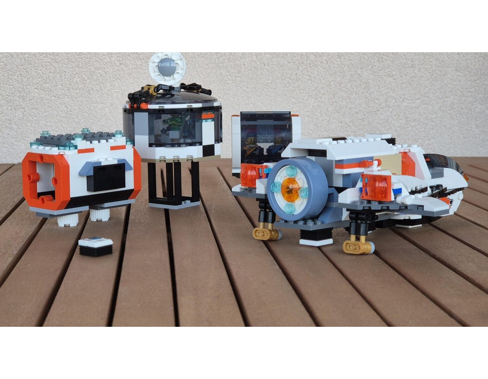 LEGO MOC-241096 (60446) Galactic Transit Spaceport by Sincress ...