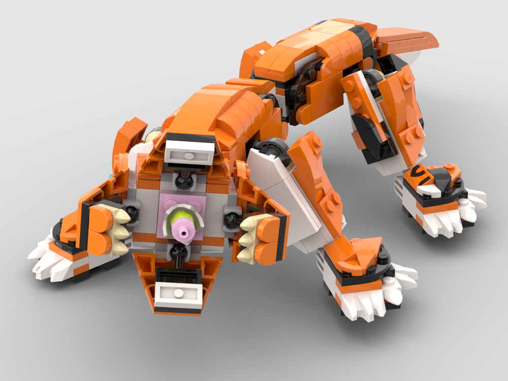 LEGO MOC-241098 Strange Salamander by Pondfish2 | Rebrickable - Build ...