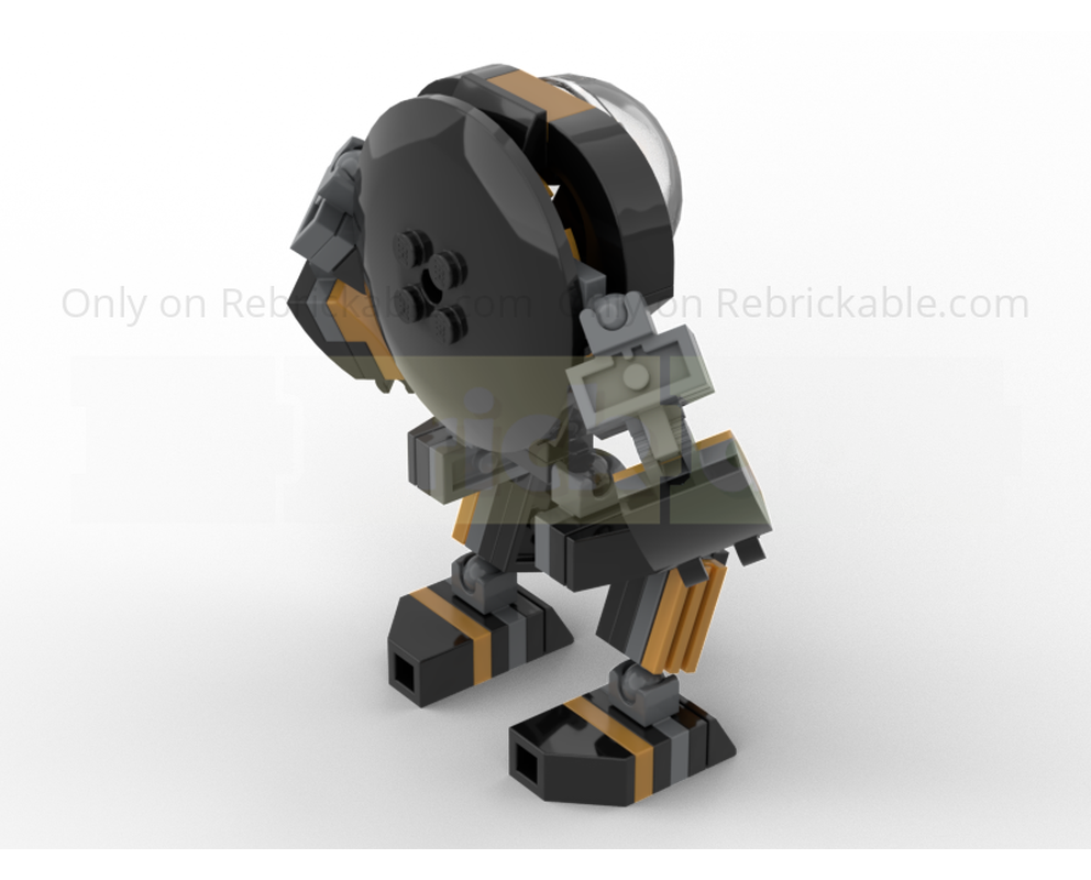 LEGO MOC-241200 Micro Explorer Mech by Goldblast | Rebrickable - Build ...