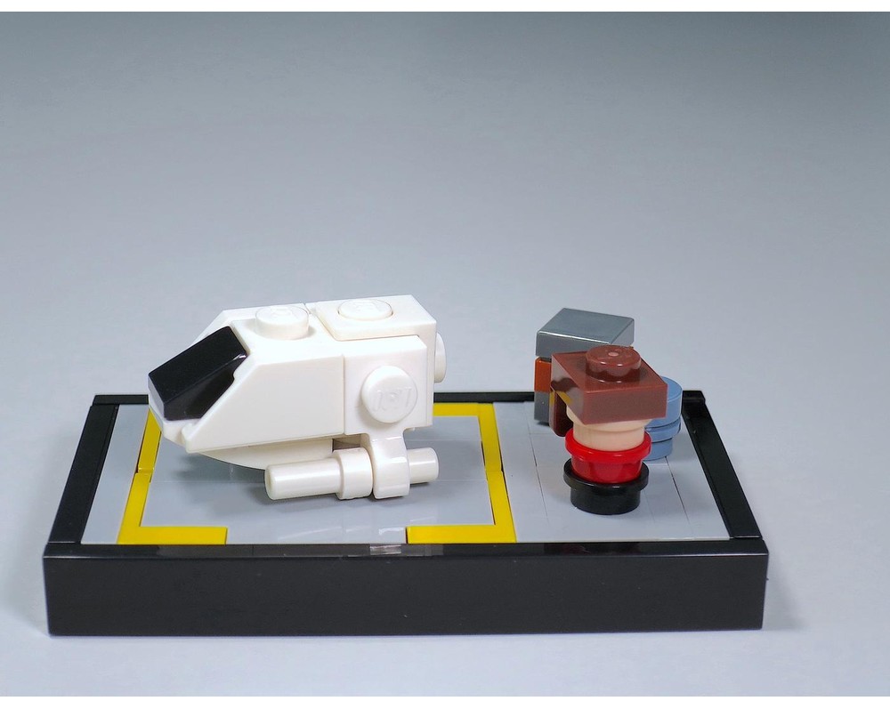 LEGO MOC Enterprise D and Shuttlepod Display by lunabricks ...
