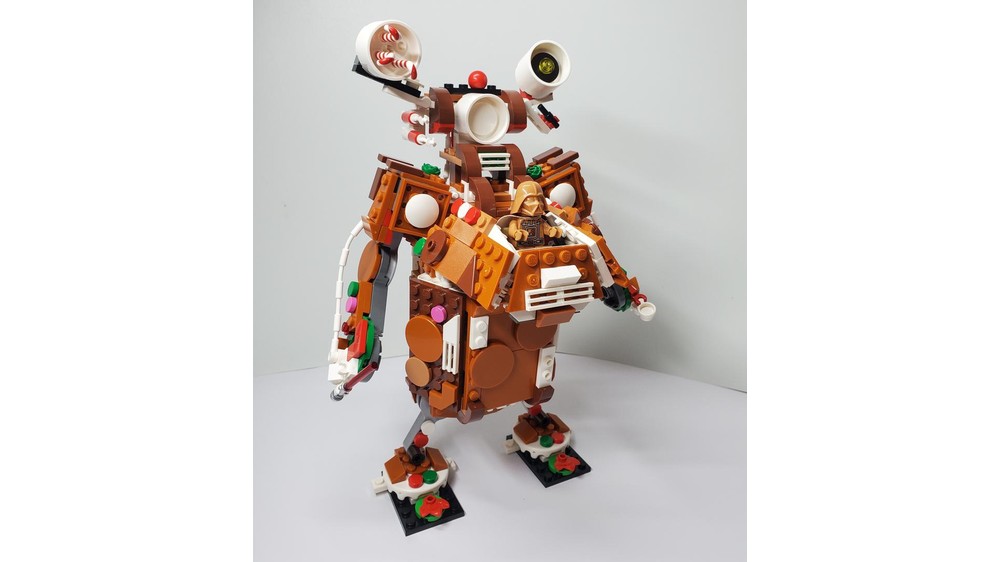 LEGO MOC-241337 Robot Mech gingerbread by vinsko | Rebrickable - Build ...