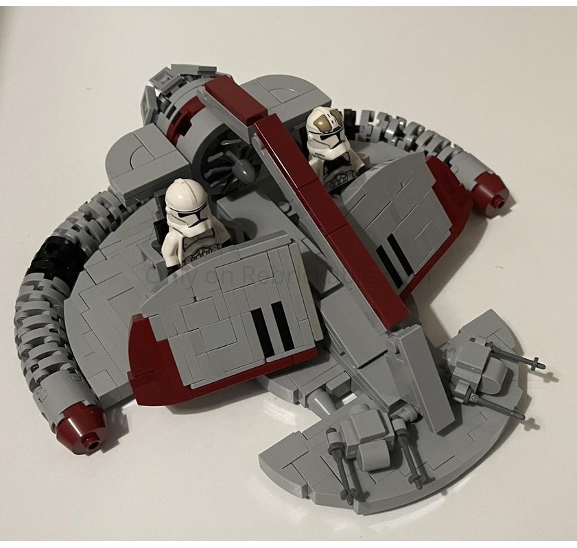 LEGO MOC-241345 Swamp Speeder - ROTS by Outer Rim | Rebrickable - Build ...