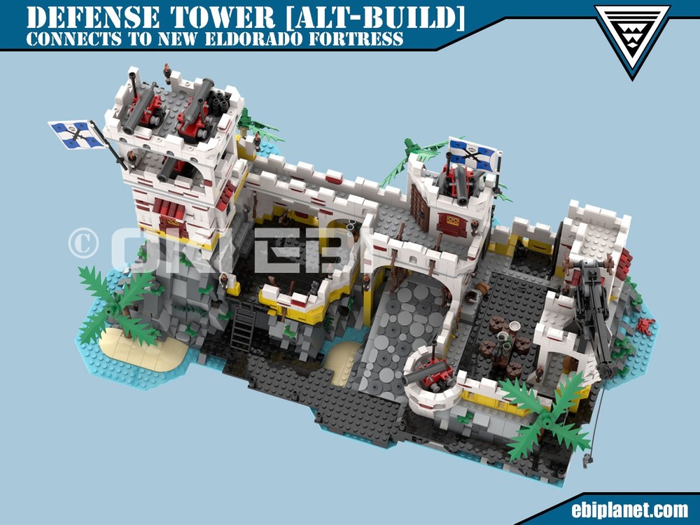 LEGO MOC-241452 Alt - 10320 Eldorado Fortress - DEFENSE TOWER by