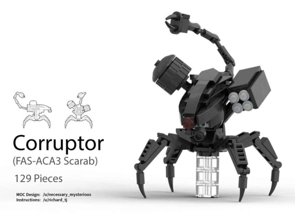 LEGO MOC-241510 Horizon zero dawn corruptor by Jackos Lego builds ...
