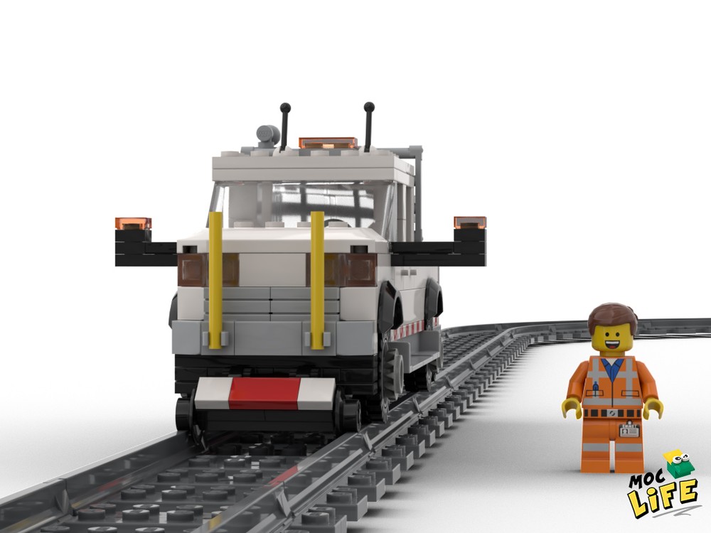 LEGO MOC-24160 Ram 1500 quad cab long bed high-rail by MocLife ...