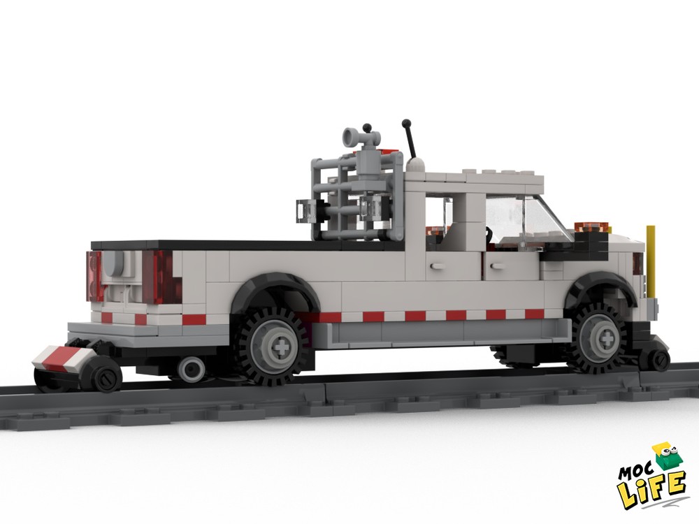 LEGO MOC-24160 Ram 1500 quad cab long bed high-rail by MocLife ...