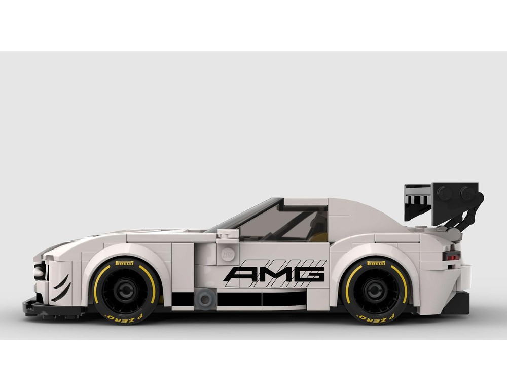 LEGO MOC Mercedes-Benz SLS AMG GT3 by Totti2888 | Rebrickable - Build ...