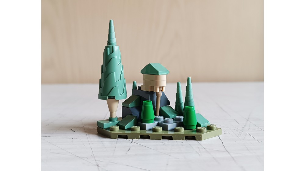LEGO MOC-241698 Lodge on a cliff by WoodenBoxProjects | Rebrickable ...