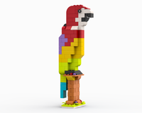 11044 Rainbow parrot