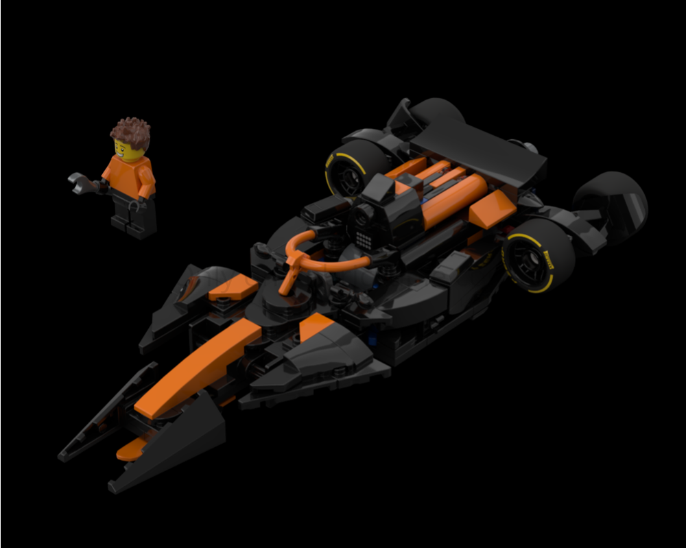 LEGO MOC-241724 Mclaren F1 Speeder (77251 ALT) by