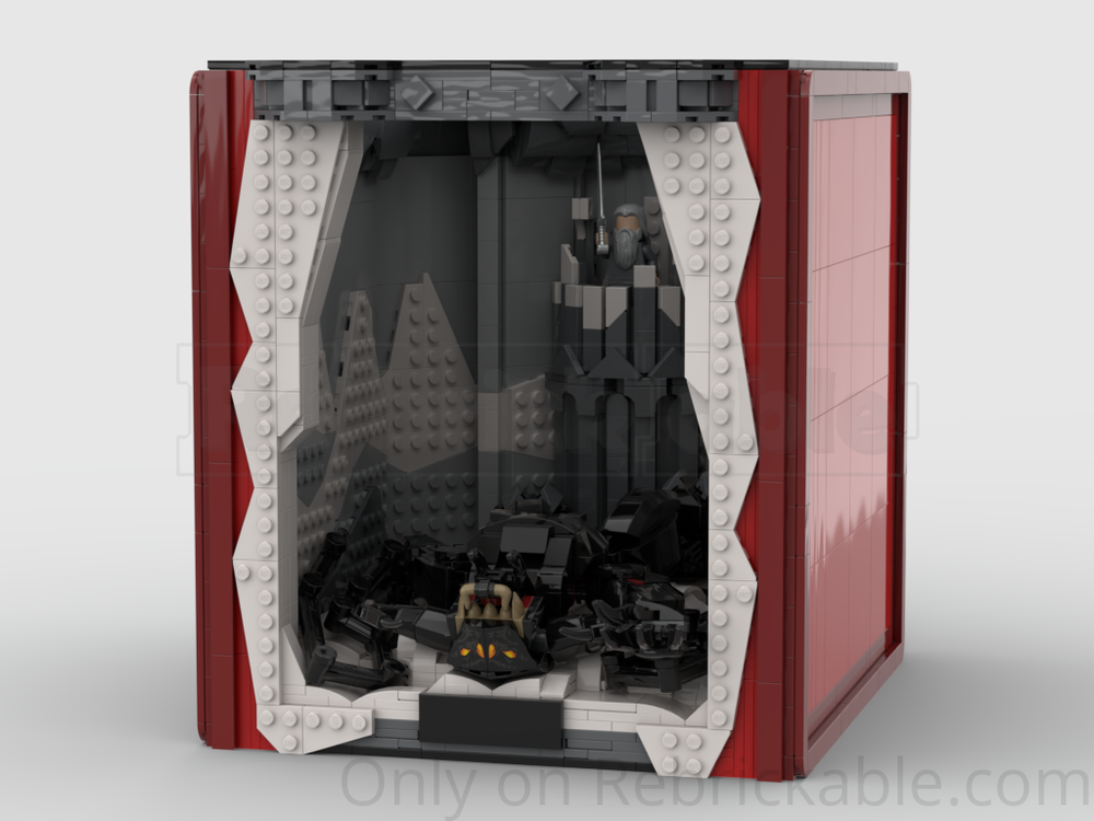 Balrog Defeated Book Nook Red Book of Westmarch Edition