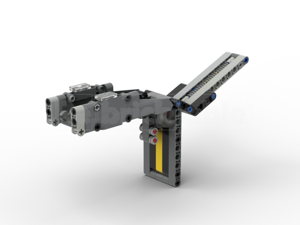 LEGO MOC-241775 Rubber Band Gun by BuildingByTheBrick | Rebrickable ...