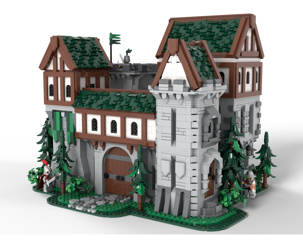 LEGO MOC-241818 Green Dragon Knights' Castle by Cegeha Elbe