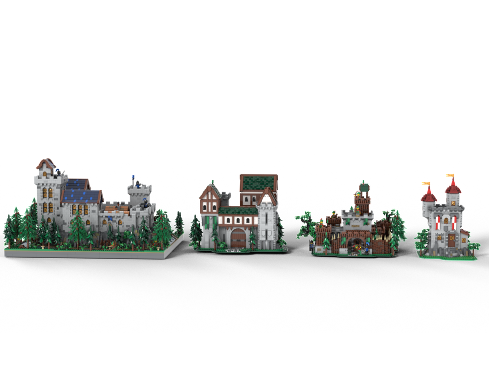 LEGO MOC-241818 Green Dragon Knights' Castle by Cegeha Elbe