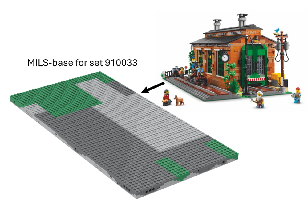 LEGO MOC-241878 Fancy MILS-base for 910033 by Jakob_ | Rebrickable ...