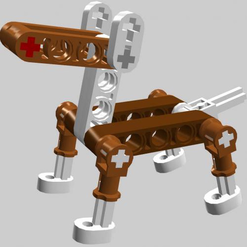 LEGO MOC Simple dog 01 by kilkul